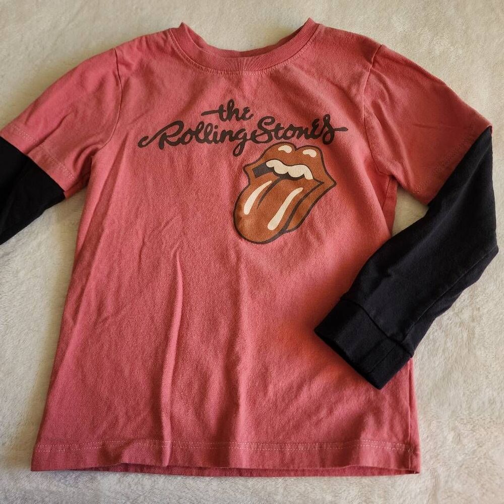 Rolling Stones Boys Long Sleeve Tshirt Size 6